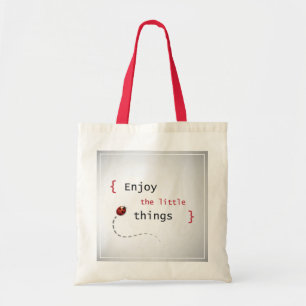 Enjoy The Little Things 2 Tote Bag