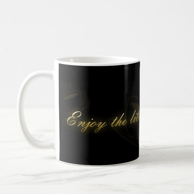 Enjoy The Little Things Coffee Mug (Left)