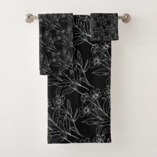 Enjoy the Little Things flowers Bath Towel Set