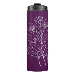 Enjoy the Little Things flowers Thermal Tumbler