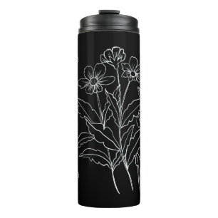 Enjoy the Little Things flowers Thermal Tumbler