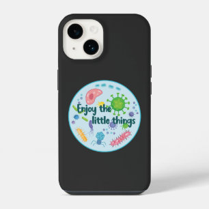 Enjoy the Little Things Funny Biology iPhone 14 Case