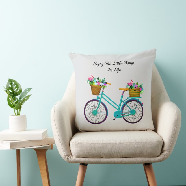 Enjoy the little things in life cushion (Chair)
