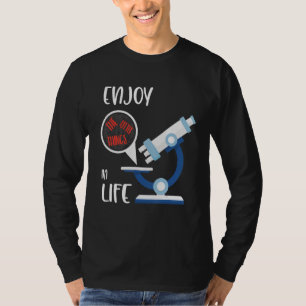 Enjoy The Little Things In Life, Funny Art For Bio T-Shirt