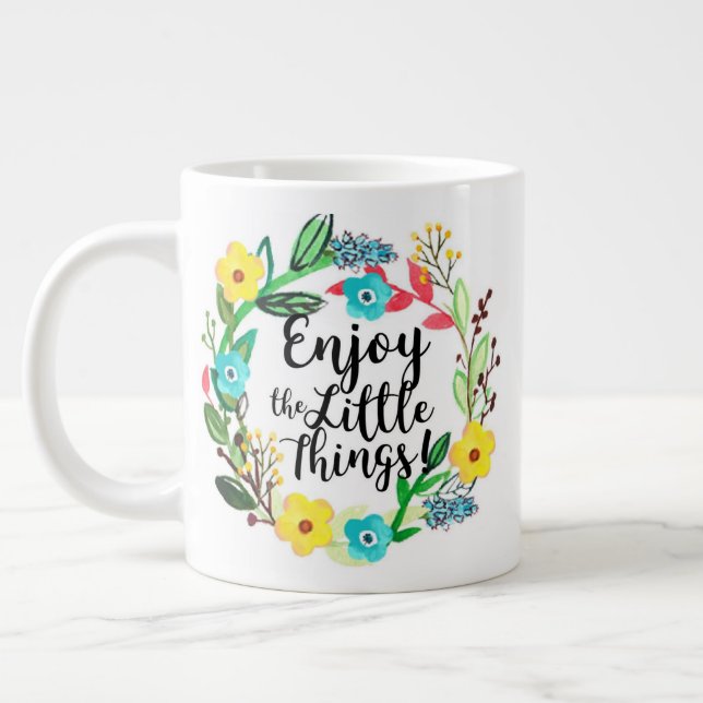 Enjoy the Little Things Mug (Left)