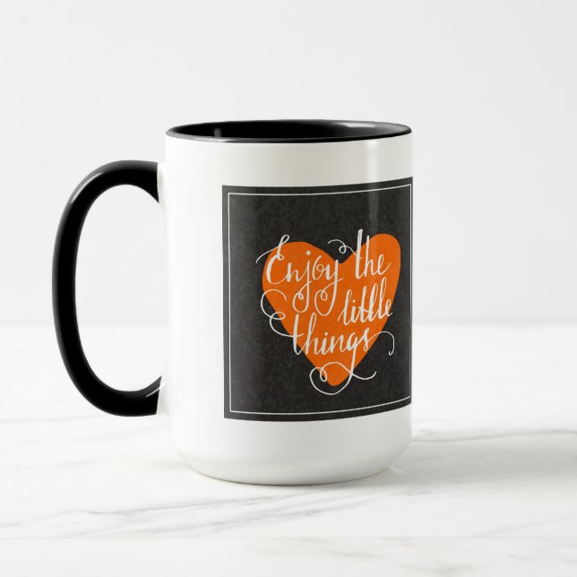 Enjoy The Little Things Mug (Left)
