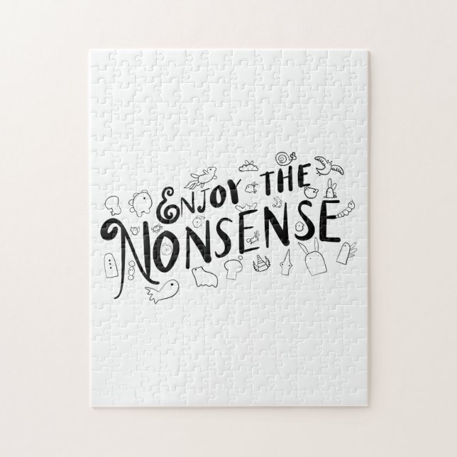 Enjoy the Nonsense Jigsaw Puzzle (Vertical)