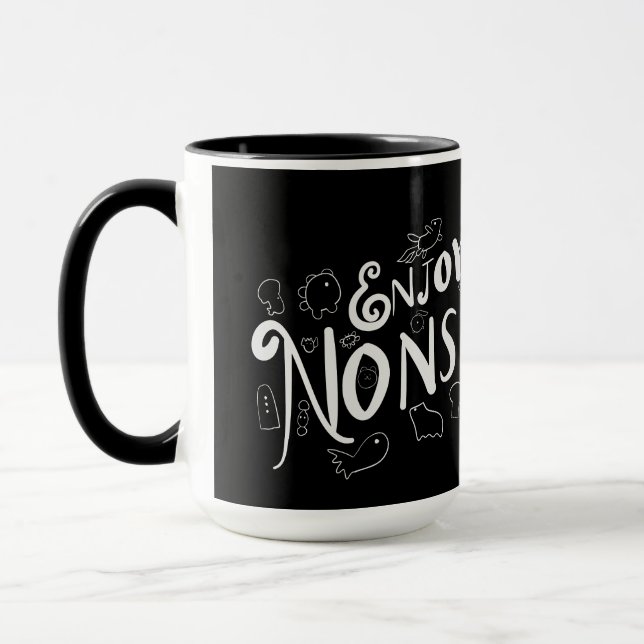 Enjoy the Nonsense Mug (Left)