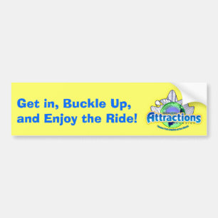 Enjoy the Ride! Bumper Sticker