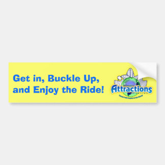 Enjoy the Ride! Bumper Sticker