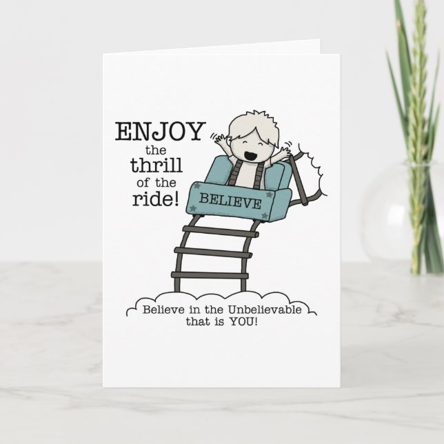 Enjoy the Ride Card (Front)