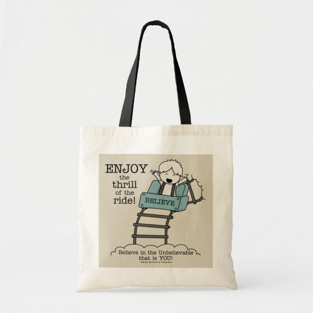 Enjoy the Ride Tote Bag (Front)