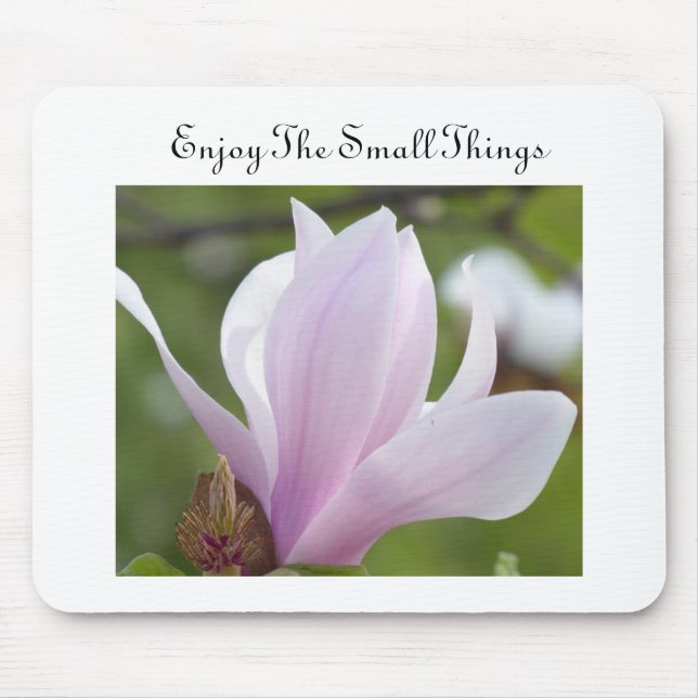 Enjoy The Small Things Mousepad  (Front)
