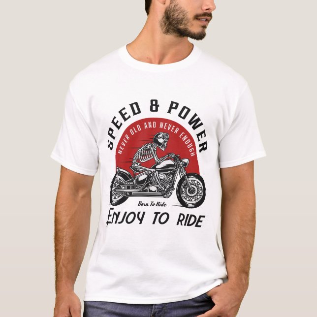 Enjoy To Ride T-Shirt (Front)