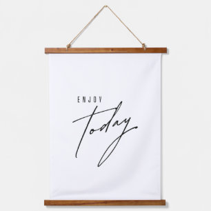 enjoy today. Wood Topped Wall Tapestry