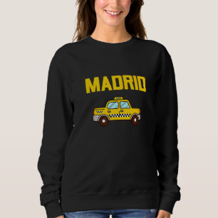 Enjoy Wear Cool Madrid Spain Dreamer Graphic Desig Sweatshirt