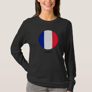 Enjoy Wear France Flag Illustration Graphic 1 T-Shirt