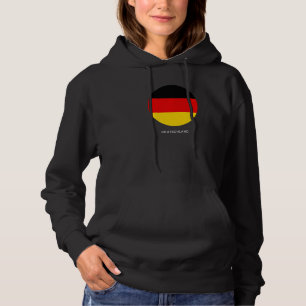 Enjoy Wear Germany Flag Illustration  Graphic Hoodie