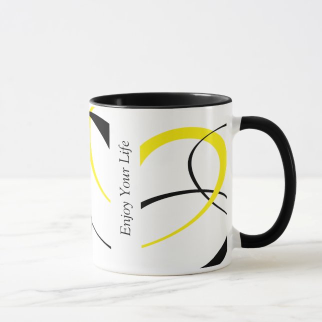 Enjoy Your Life Design Mug (Right)