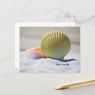 Enjoy your life postcard