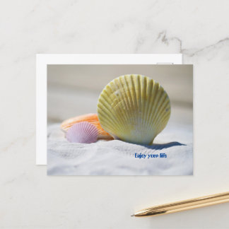 Enjoy your life postcard