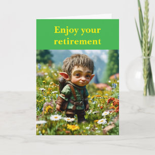 Enjoy your retirement. card