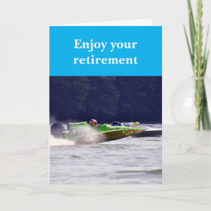 Enjoy your retirement. card