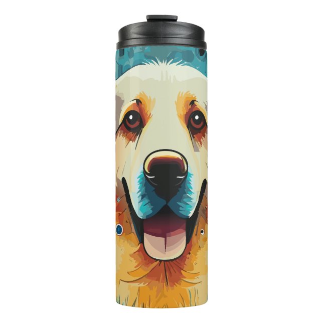 Enjoy Your Stay At the Golden Home Thermal Tumbler (Front)