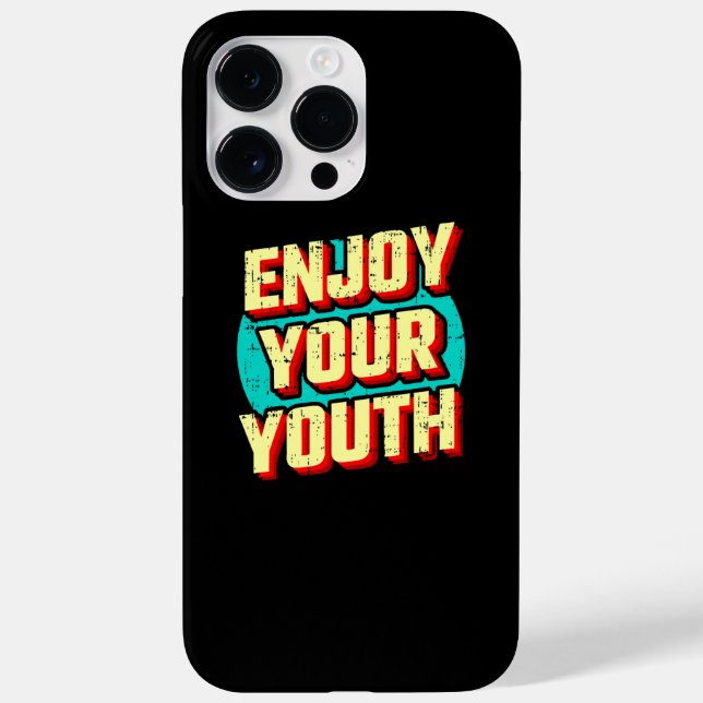 Enjoy your youth classic Case-Mate iPhone case (Back)