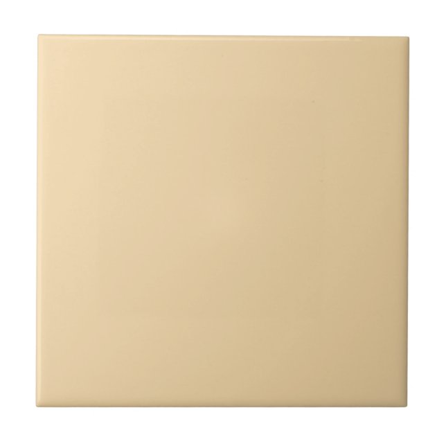 Enjoyably Light Yellow Square Kitchen and Bathroom Ceramic Tile (Front)