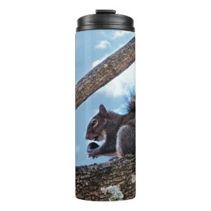 Enjoying a Nut Thermal Tumbler