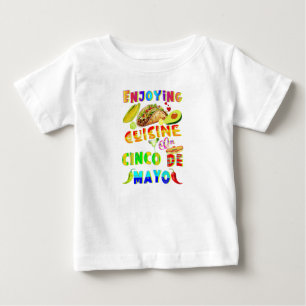 Enjoying Cuisine On Cinco de Mayo Baby T-Shirt