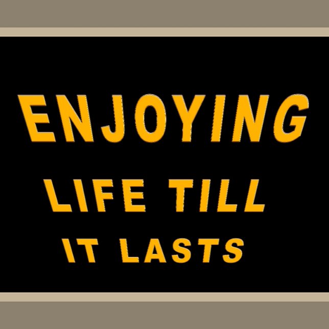 Enjoying Life Napkins (Creator Uploaded)