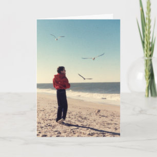 Enjoying the Beach Card