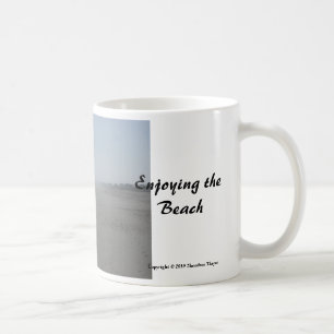 "Enjoying the Beach" mug