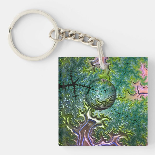 Enjoying the Journey Acrylic Key Ring (Front)
