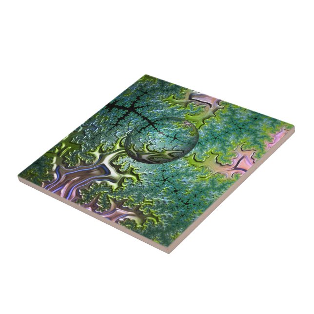 Enjoying the Journey Ceramic Tile (Side)