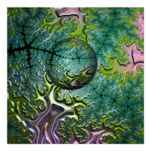 Enjoying the Journey  Glossy Poster