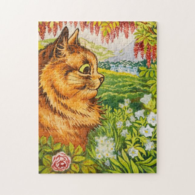 Enjoying the View by Louis Wain Jigsaw Puzzle (Vertical)