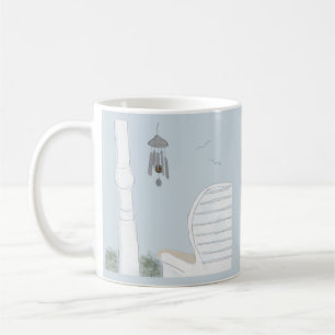 Enjoying the Wind Chimes Mug