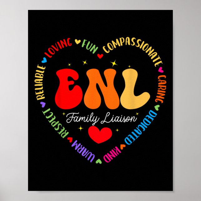 Enl Family Liaison Squad English New Language Squa Poster (Front)