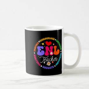Enl Teacher Squad English New Language Squad Crew  Coffee Mug