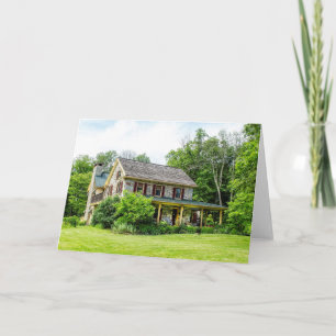enlarged house from angled view - option no logo card