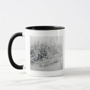 Enlarging the sewers at Moorfields, London, 1841 Mug