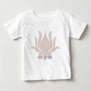 Enlighten Lotus Baby T-Shirt