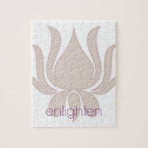 Enlighten Lotus Jigsaw Puzzle