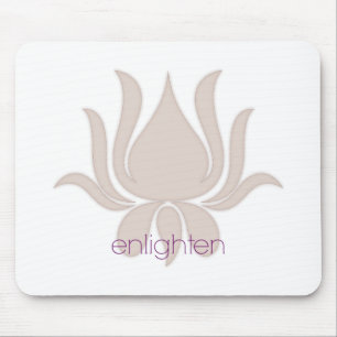 Enlighten Lotus Mouse Pad
