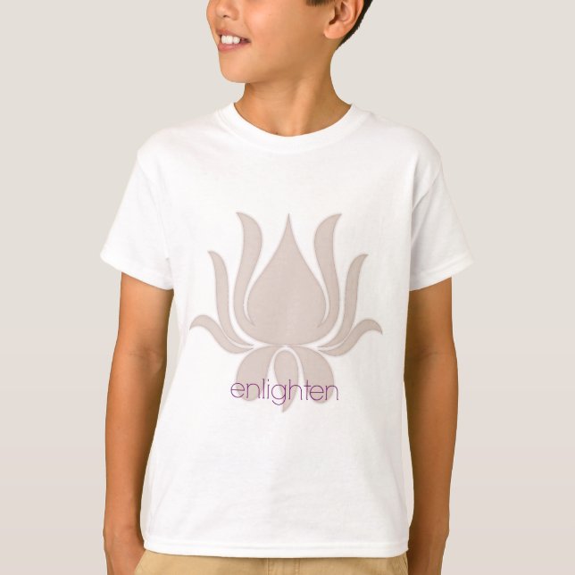 Enlighten Lotus T-Shirt (Front)