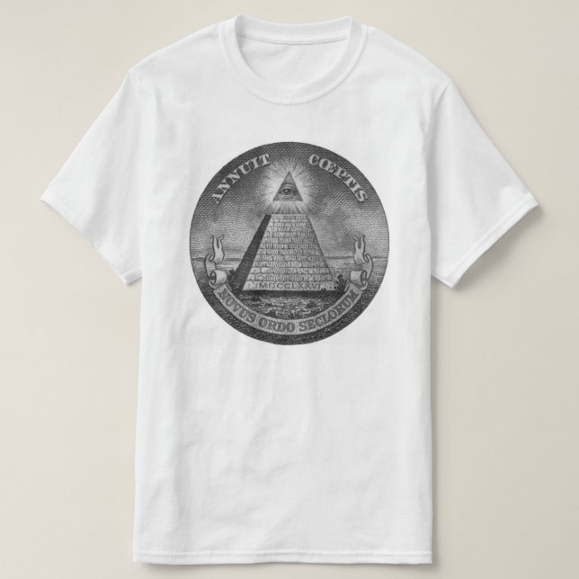 Enlightened All Seeing Eye T-Shirt (Design Front)