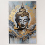 Enlightened Buddha Jigsaw Puzzle<br><div class="desc">The Enlightened Buddha jigsaw puzzle is customisable and can be given as an unique gift for retirement,  birthday,  Christmas or for any other occasion. Designed by Norman.R.</div>